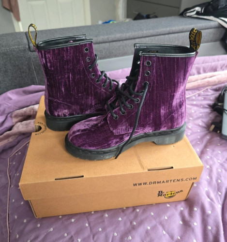Martens castel purple - dr.,