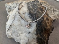 Clogau Silver & 9ct Rose Gold Watching Chamber Affinity Bead Bracelet 17-17.5cm