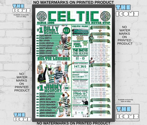 Celtic 122 honours history - celtic, fc