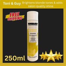 Toni & Guy Illuminate Blonde Shampoo 250ml – Enhances Vibrancy & Shine