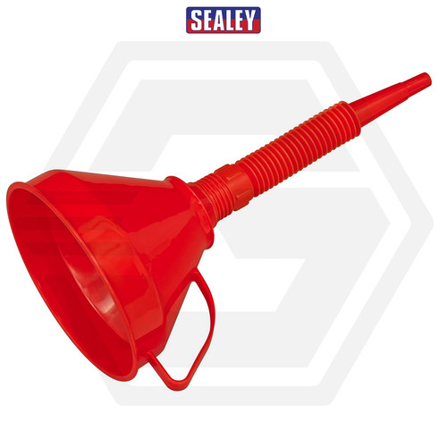 Sealey 160mm funnel with - funnel,