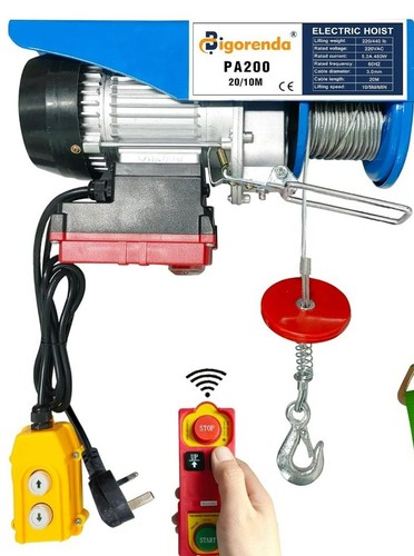 Electric hoist winch - winch, 200kg
