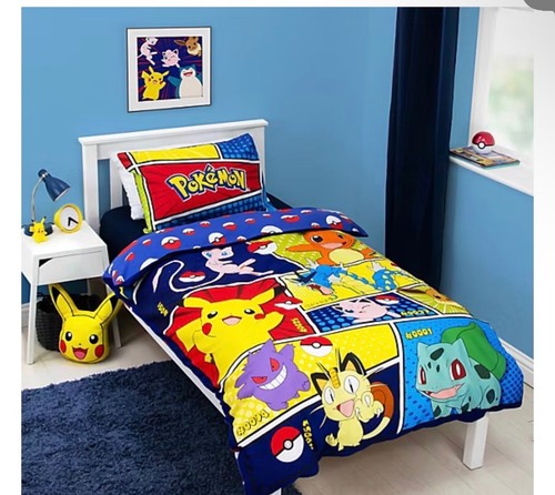 Pokemon single duvet set - pokemon,