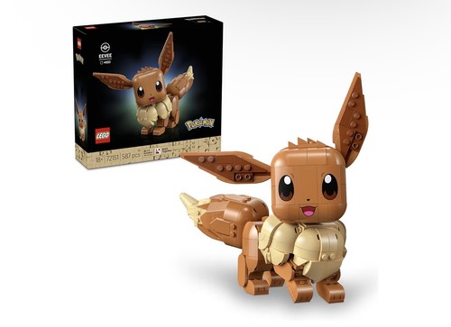 Lego pokemon eevee building - lego,