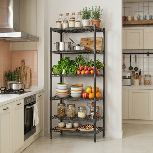 Tier metal wire - 6, shelving