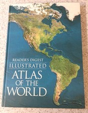 Readers Digest Illustrated Atlas of the World First Edition 1997 VGC