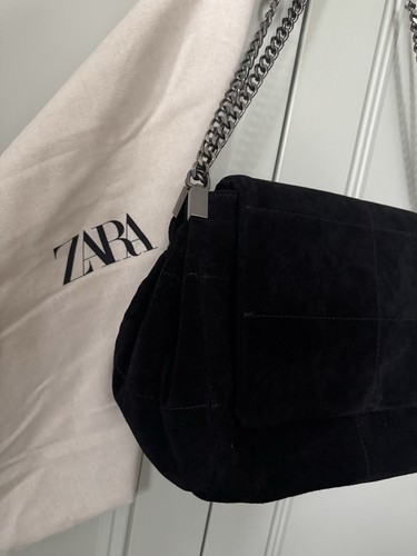 Zara genuine leather suede - zara,