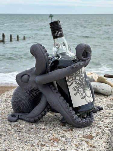 Kraken rum bottle holder - kraken,