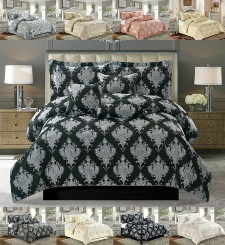 Piece comforter set jacquard - comforter,