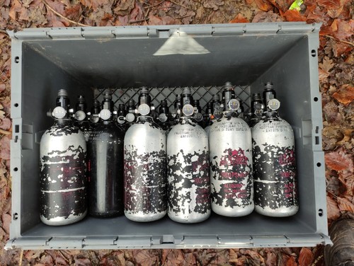 Paintball air cylinder - paintball,