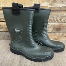 Hoggs of Fife Aqua Tuff Safety Steel Toe Oil Resistant PVC Rigger Wellingtons