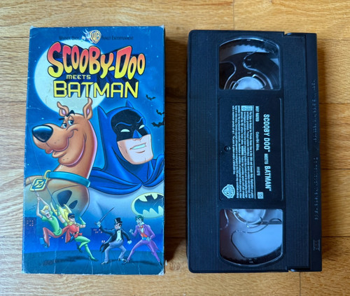 Scooby doo meets batman vhs - scooby-doo,