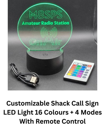 Customizable shack call sign - customizable,