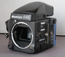 Mamiya M645 Super body, Prism, Winder  & 120 Film back