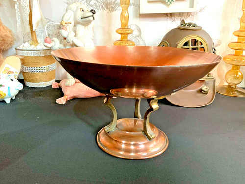 Lovely brass art deco - brass,