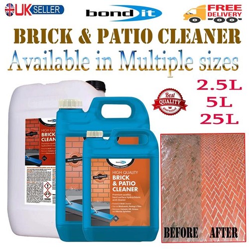 Bond brick patio acid - brick,