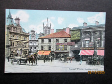 MARKET PLACE, HUDDERSFIELD, YORKSHIRE   -      A VINTAGE  PRINTED CARD