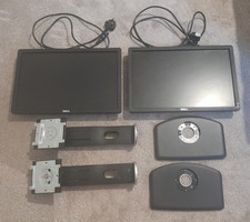 Two 19" Dell P1913B PC
