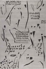 Gesture Graphite by The Rug Company Area Rug 2.29m x 1.52m (7.6” x 5”)