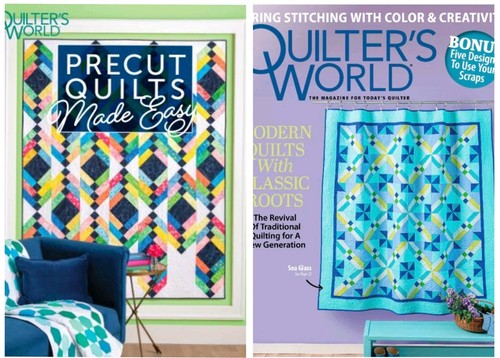 Quilters world magazine set - set, of