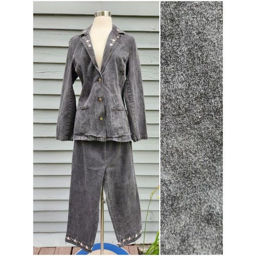 Vintage 90s denim co pant - vintage,