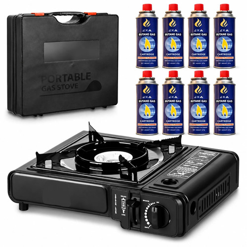 Butane gas canisters - butane, camping