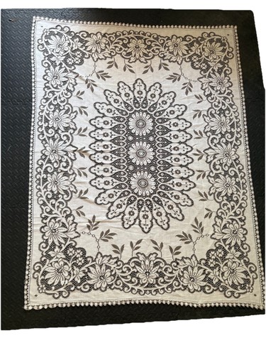 Vintage nottingham lace - vintage,
