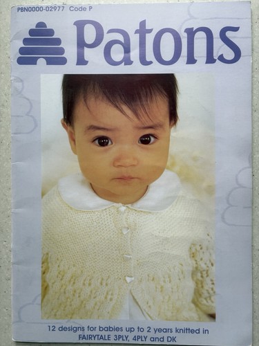 Patons baby knitting pattern - knitting,