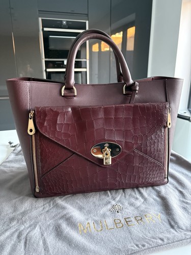 Mulberry large willow tote - mulberry, bag