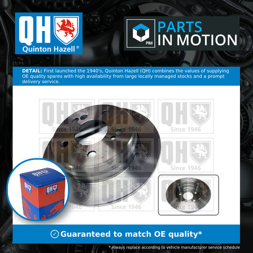 Brake discs pair - 2x, solid
