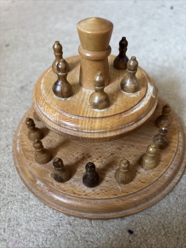 Wooden table top thimble - table,