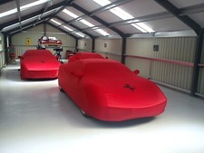 NEW UNUSED GENUINE FERRARI F142 488 458 F8 296 SHOWROOM INDOOR RED CAR COVER