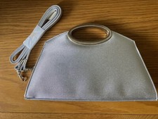 New Vintage Jane Shilton Silver Clutch Bag Mother of Bride