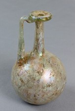 ROMAN original glass vase circa 2nd-3rd century AD SUPERB opalescence / sparkle