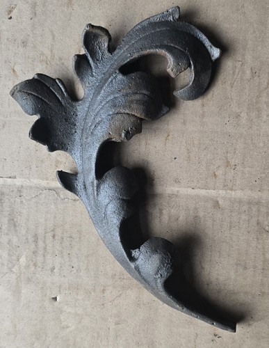 Wrought iron leaf - wrought,