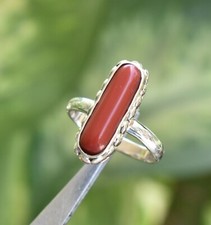 Sterling Silver Coral Gemstone