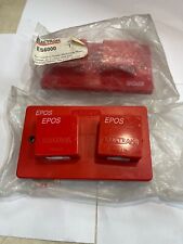 ES6000 Electrak 2gang red EPOS 5amp red socket complete with plugs