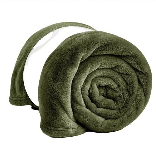 Super soft fleece blanket sofa - super,
