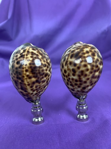 Pair lamp finials - of,