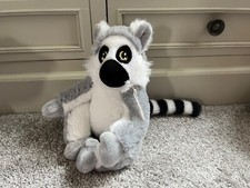 Brand new Keel Toys keeleco lemur plush 8” beanie soft toy