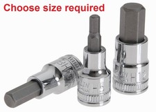 4mm to 24mm ALL SIZES HEX KEY ALLEN BIT 1/2 Drive Socket Top Quality Guaranteed