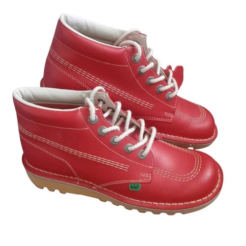 Kickers kick core red boots - kick,