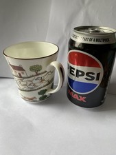 Vintage Coalport Hunting Scene