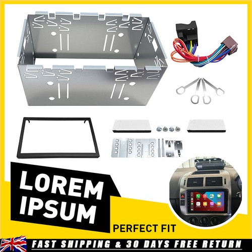 Stereo double din fascia - double,