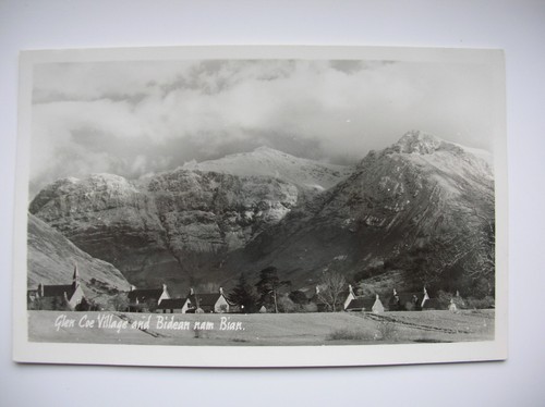 Glencoe postcard glen - glencoe,