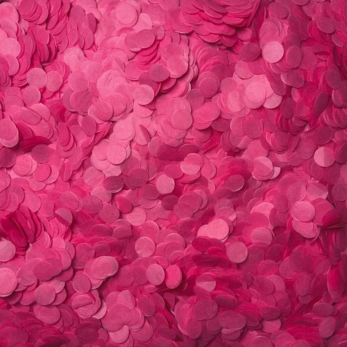 Biodegradable round confetti - round,