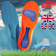 NEW SCHOLL Gel Activ Everyday Shock Absorption Insoles Men(UK8-13) Women(UK4-8)