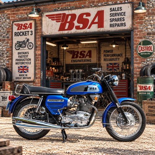 1969 bsa rocket classic - rocket, 3