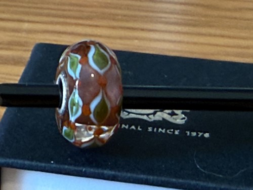 Trollbeads purple field bead - trollbeads,