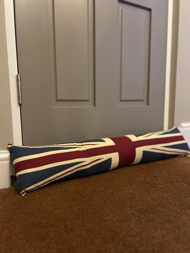 Vintage union jack draught - uk,